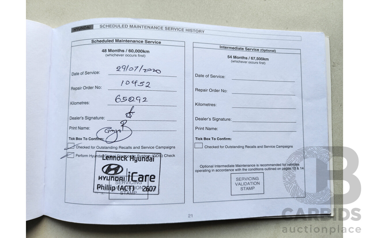 4/2014 Hyundai i30 Trophy GD MY14 5d Hatchback Blue 1.8L