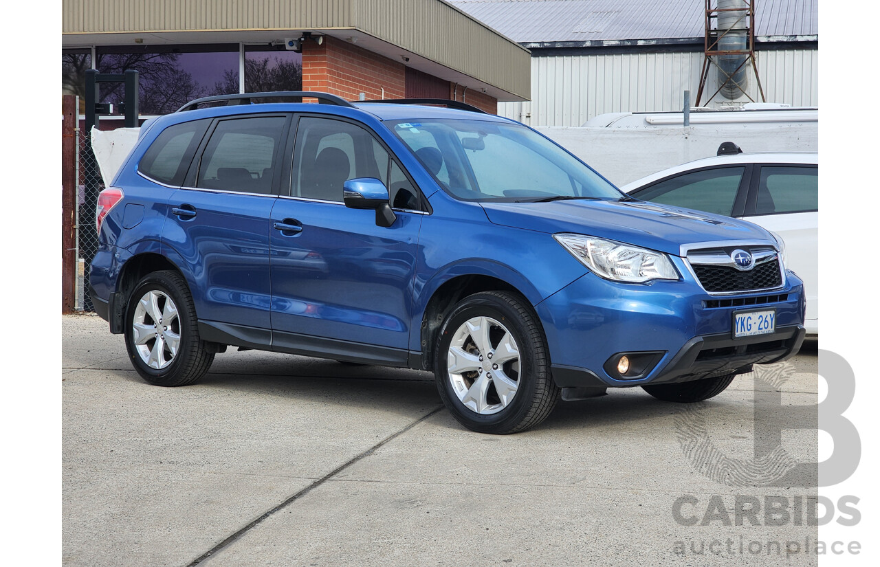 3/2015 Subaru Forester 2.0d-L MY15 4d Wagon Blue 2.0L