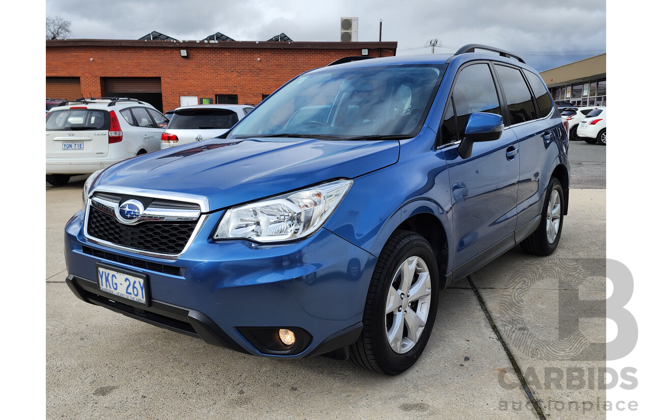 3/2015 Subaru Forester 2.0d-L MY15 4d Wagon Blue 2.0L