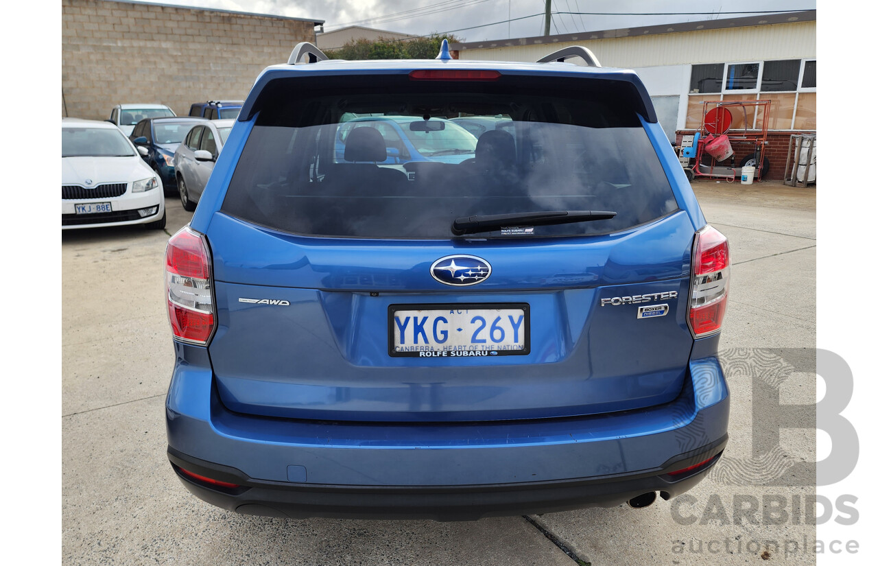 3/2015 Subaru Forester 2.0d-L MY15 4d Wagon Blue 2.0L