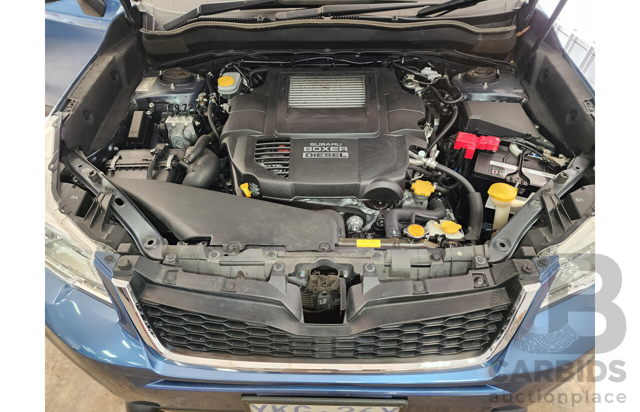 3/2015 Subaru Forester 2.0d-L MY15 4d Wagon Blue 2.0L