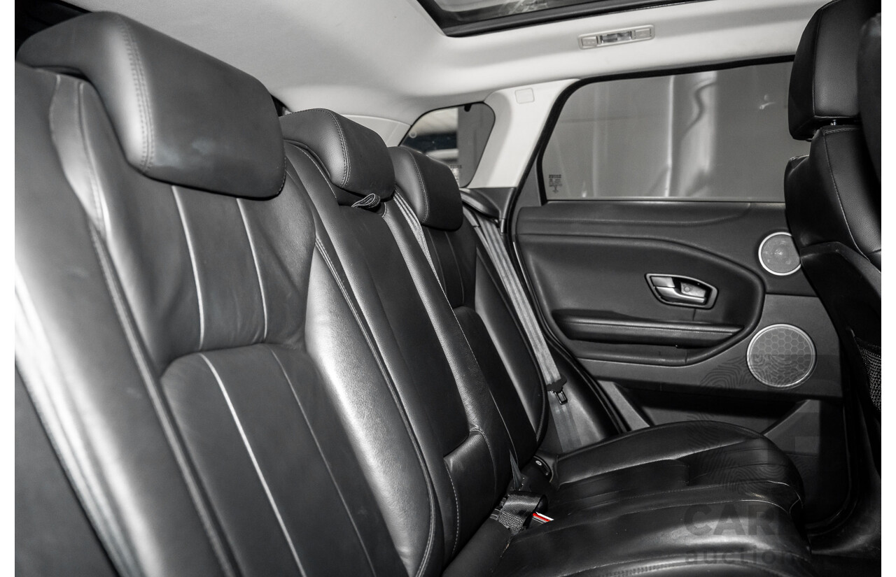 10/2015 Range Rover Evoque Td4 150 SE (AWD) LV MY16 5d Wagon Fuji White Turbo Diesel 2.0L