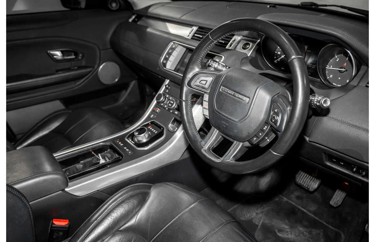 10/2015 Range Rover Evoque Td4 150 SE (AWD) LV MY16 5d Wagon Fuji White Turbo Diesel 2.0L