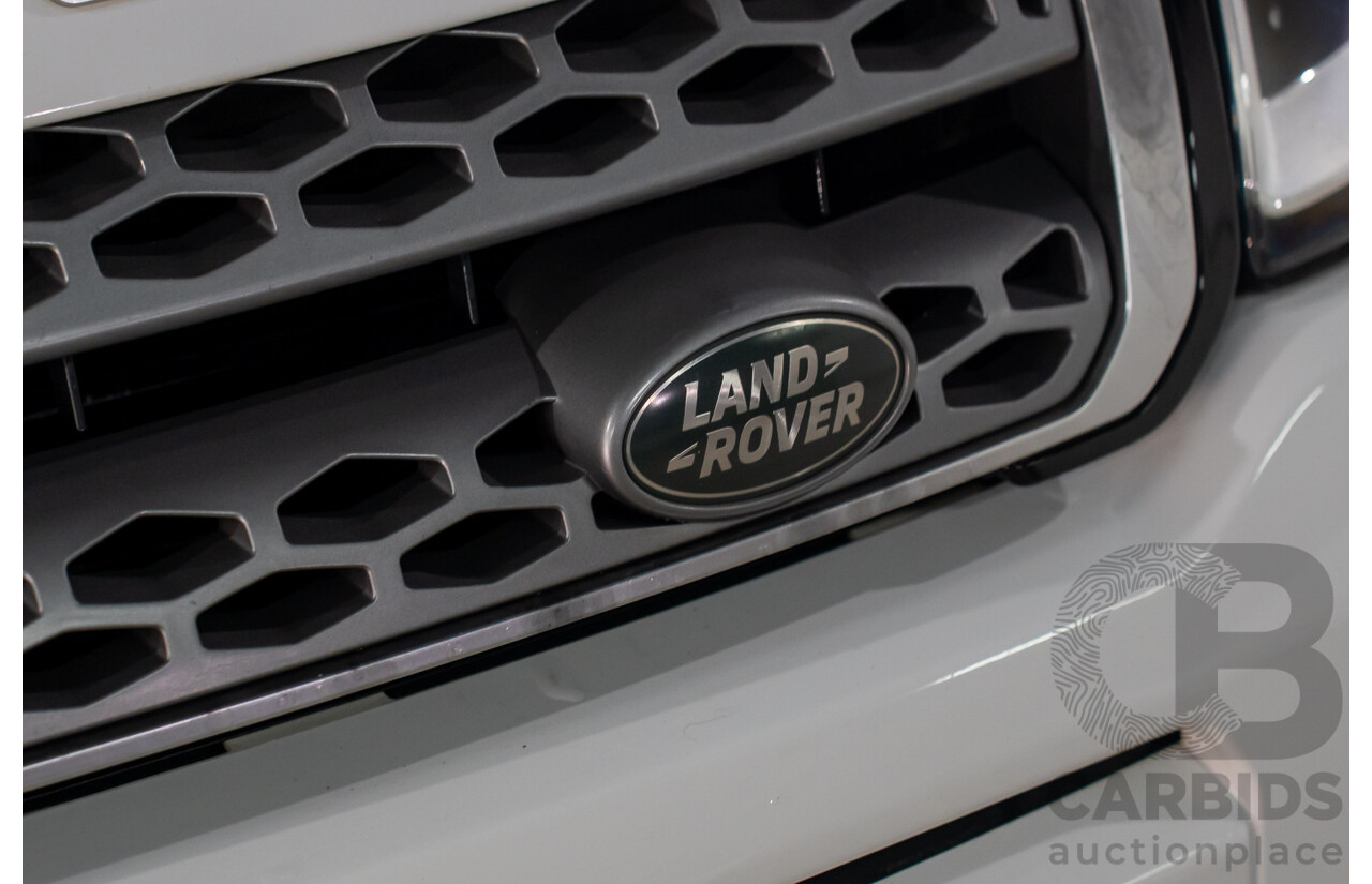 10/2015 Range Rover Evoque Td4 150 SE (AWD) LV MY16 5d Wagon Fuji White Turbo Diesel 2.0L