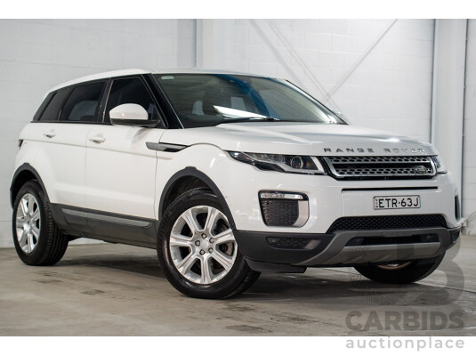10/2015 Range Rover Evoque Td4 150 SE (AWD) LV MY16 5d Wagon Fuji White Turbo Diesel 2.0L