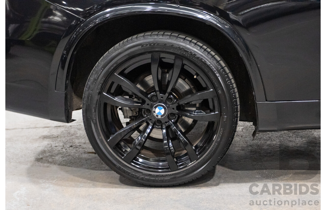 06/2016 BMW X5 xDRIVE 40e iPerformance PHEV M-Sport (AWD) F15 MY16 4D Wagon Black Saphhire Metallic 2.0L/230kW Plug in Hybrid