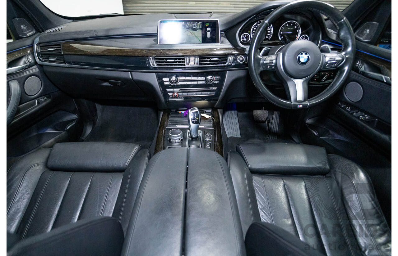 06/2016 BMW X5 xDRIVE 40e iPerformance PHEV M-Sport (AWD) F15 MY16 4D Wagon Black Saphhire Metallic 2.0L/230kW Plug in Hybrid