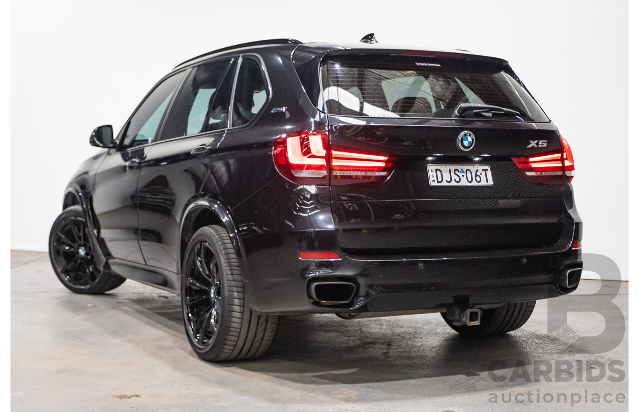06/2016 BMW X5 xDRIVE 40e iPerformance PHEV M-Sport (AWD) F15 MY16 4D Wagon Black Saphhire Metallic 2.0L/230kW Plug in Hybrid