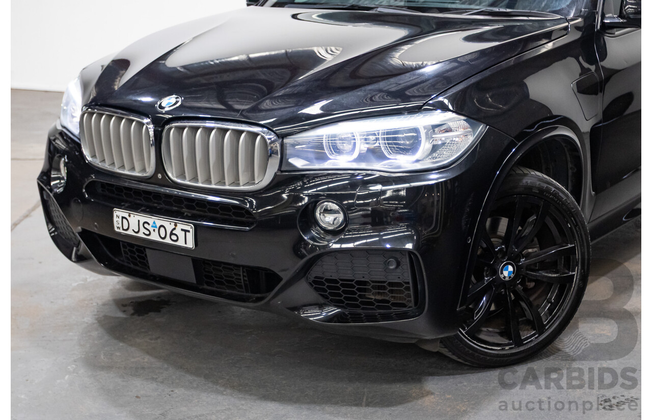 06/2016 BMW X5 xDRIVE 40e iPerformance PHEV M-Sport (AWD) F15 MY16 4D Wagon Black Saphhire Metallic 2.0L/230kW Plug in Hybrid
