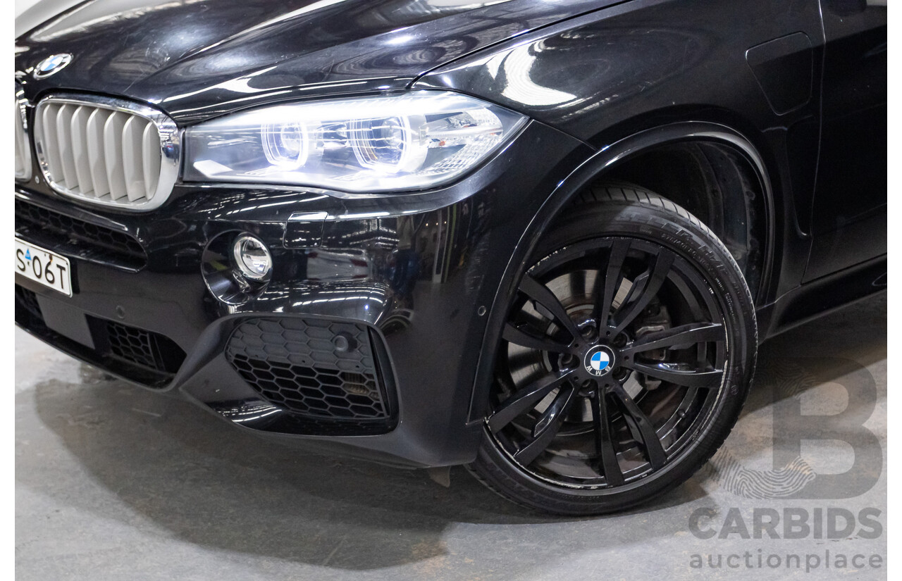 06/2016 BMW X5 xDRIVE 40e iPerformance PHEV M-Sport (AWD) F15 MY16 4D Wagon Black Saphhire Metallic 2.0L/230kW Plug in Hybrid