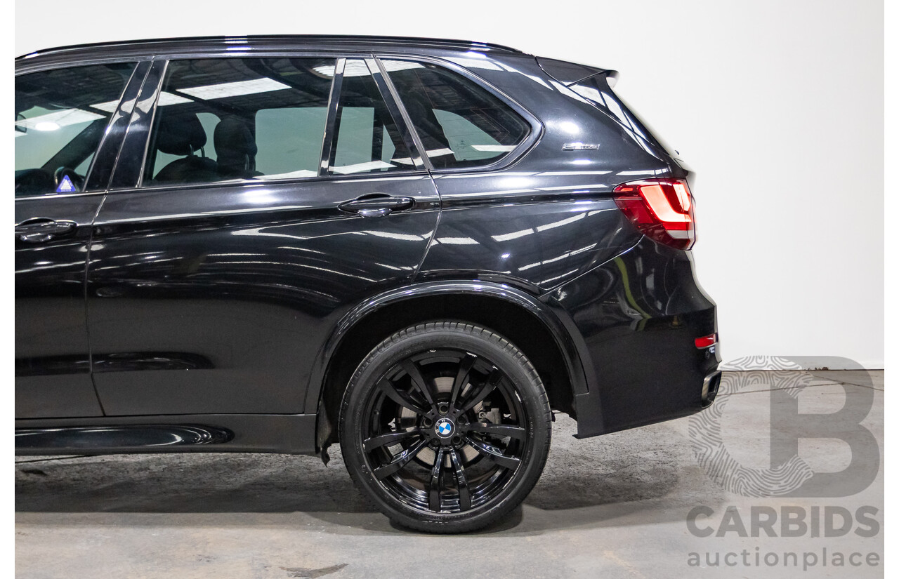 06/2016 BMW X5 xDRIVE 40e iPerformance PHEV M-Sport (AWD) F15 MY16 4D Wagon Black Saphhire Metallic 2.0L/230kW Plug in Hybrid
