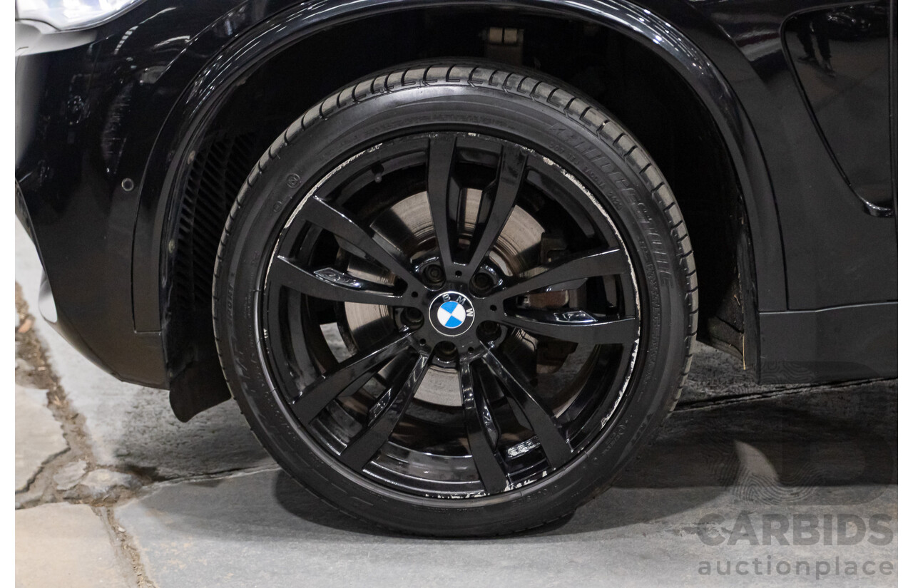 06/2016 BMW X5 xDRIVE 40e iPerformance PHEV M-Sport (AWD) F15 MY16 4D Wagon Black Saphhire Metallic 2.0L/230kW Plug in Hybrid