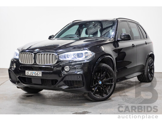 06/2016 BMW X5 xDRIVE 40e iPerformance PHEV M-Sport (AWD) F15 MY16 4D Wagon Black Saphhire Metallic 2.0L/230kW Plug in Hybrid