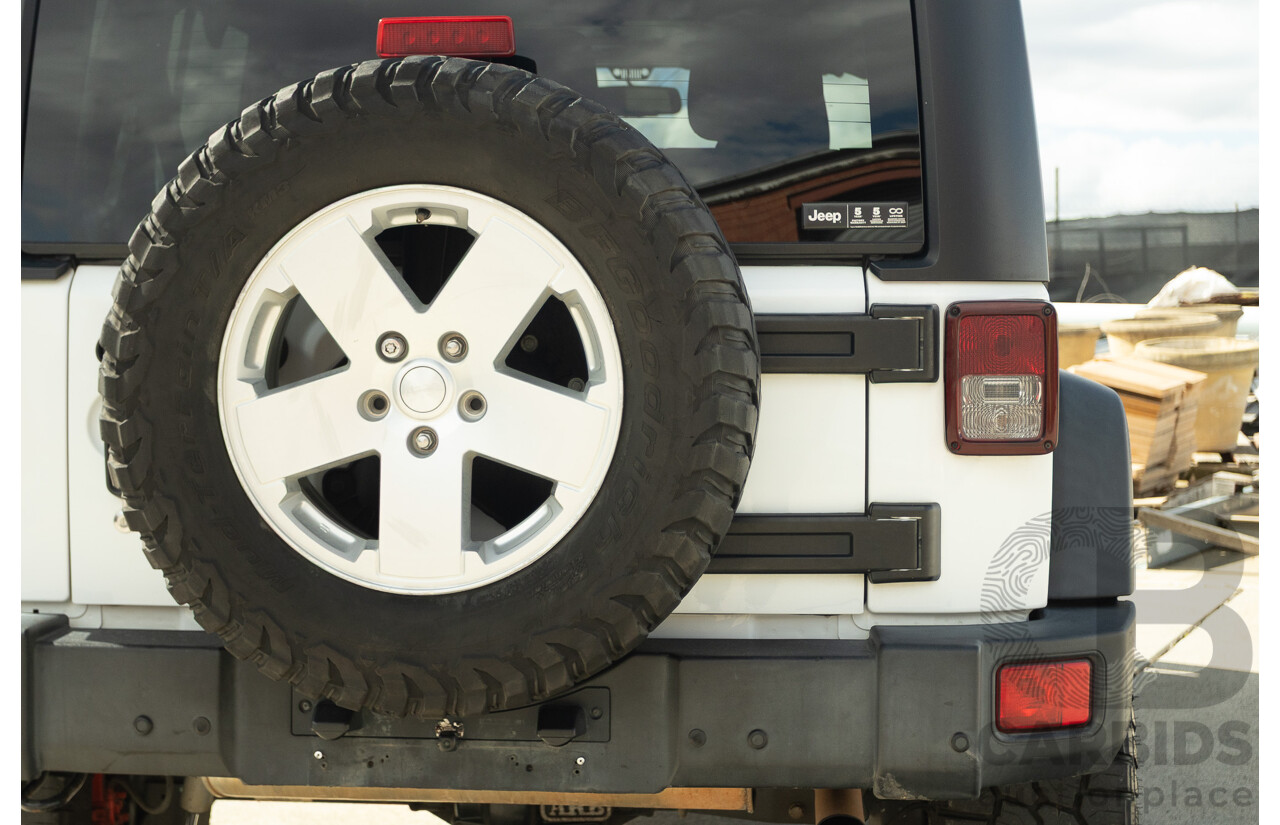 01/2018 Jeep Wrangler Unlimited SPORT (4x4) JK MY18 4D Hardtop Bright White 3.6L