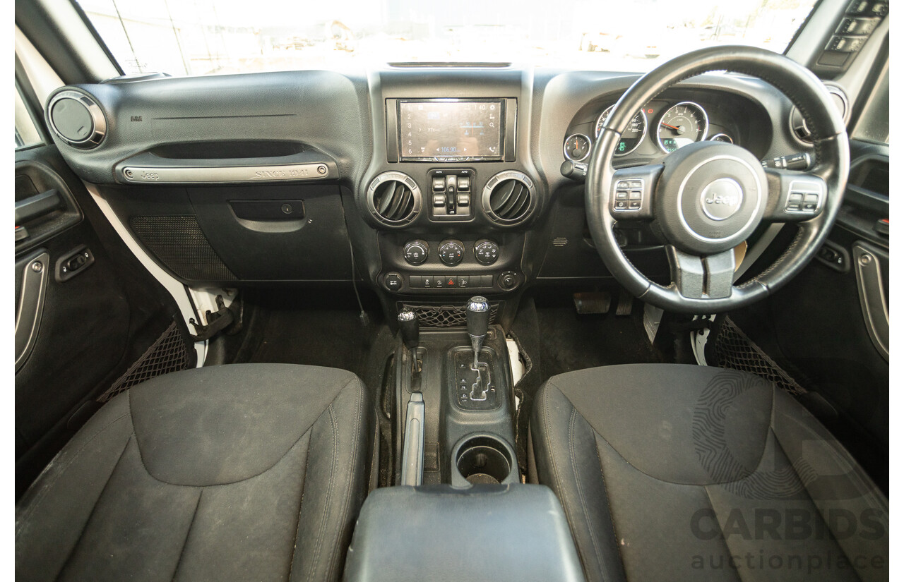 01/2018 Jeep Wrangler Unlimited SPORT (4x4) JK MY18 4D Hardtop Bright White 3.6L