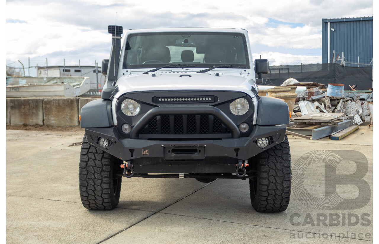01/2018 Jeep Wrangler Unlimited SPORT (4x4) JK MY18 4D Hardtop Bright White 3.6L