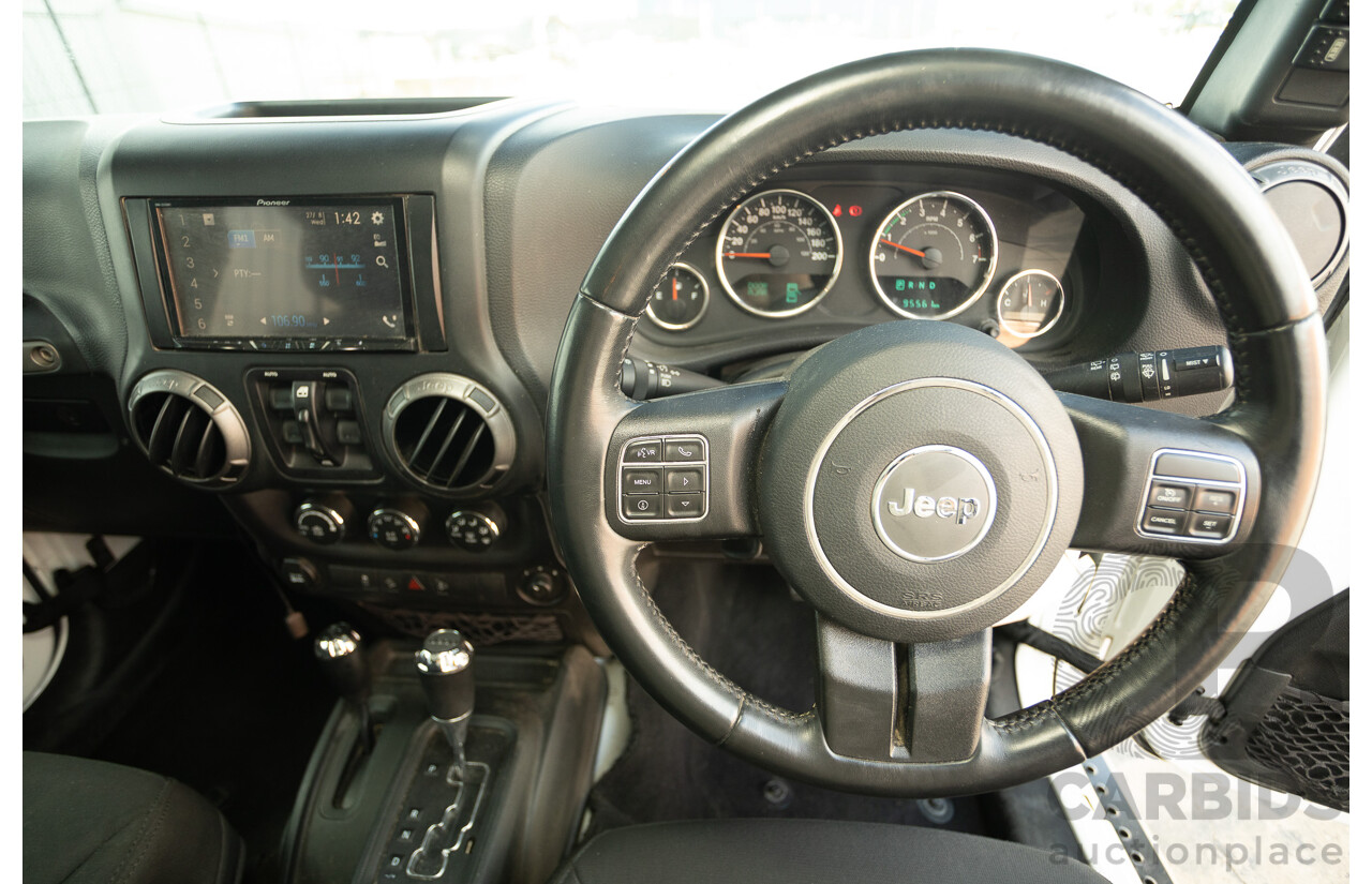 01/2018 Jeep Wrangler Unlimited SPORT (4x4) JK MY18 4D Hardtop Bright White 3.6L