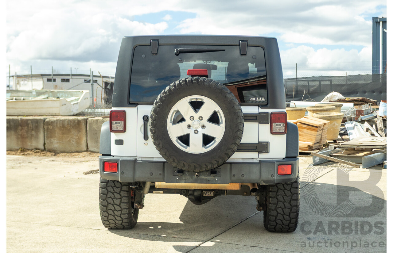 01/2018 Jeep Wrangler Unlimited SPORT (4x4) JK MY18 4D Hardtop Bright White 3.6L