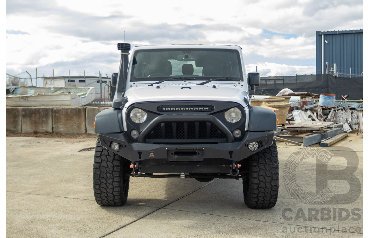 01/2018 Jeep Wrangler Unlimited SPORT (4x4) JK MY18 4D Hardtop Bright White 3.6L