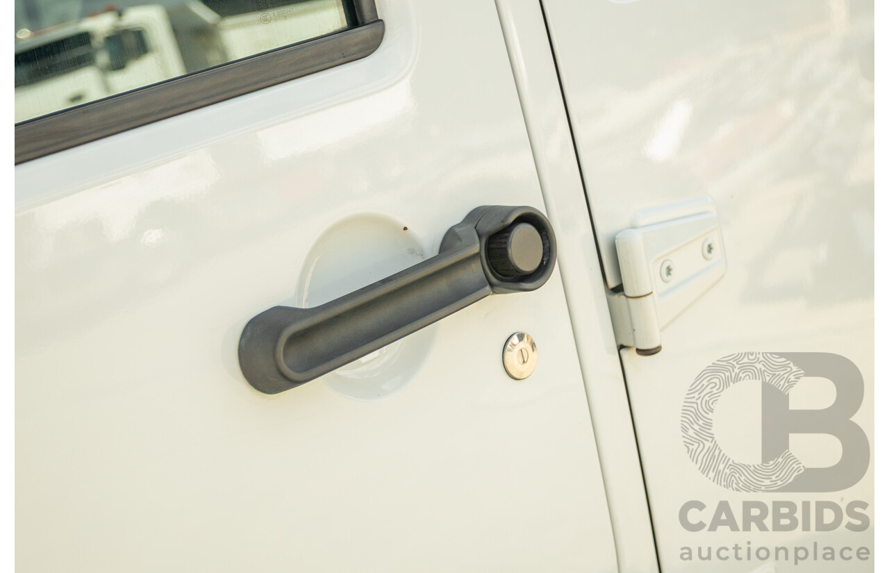 01/2018 Jeep Wrangler Unlimited SPORT (4x4) JK MY18 4D Hardtop Bright White 3.6L