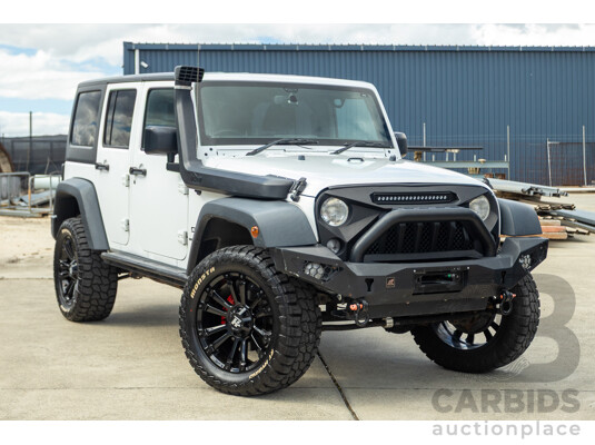 01/2018 Jeep Wrangler Unlimited SPORT (4x4) JK MY18 4D Hardtop Bright White 3.6L