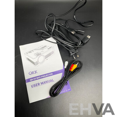 QKK Mini Projector (QK03)