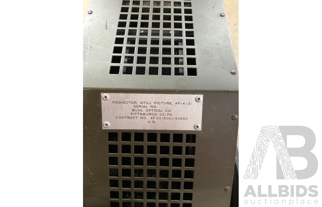 BUHL OPTICAL CO. Projector, Still Picture, AP-4 (3)