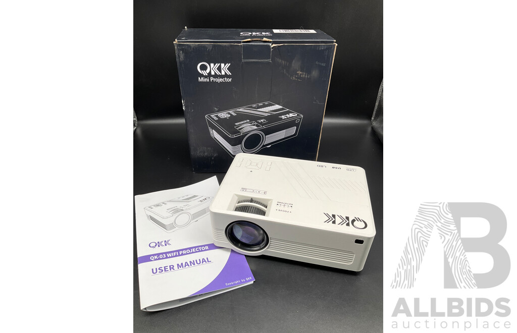 QKK Mini Projector (QK03)