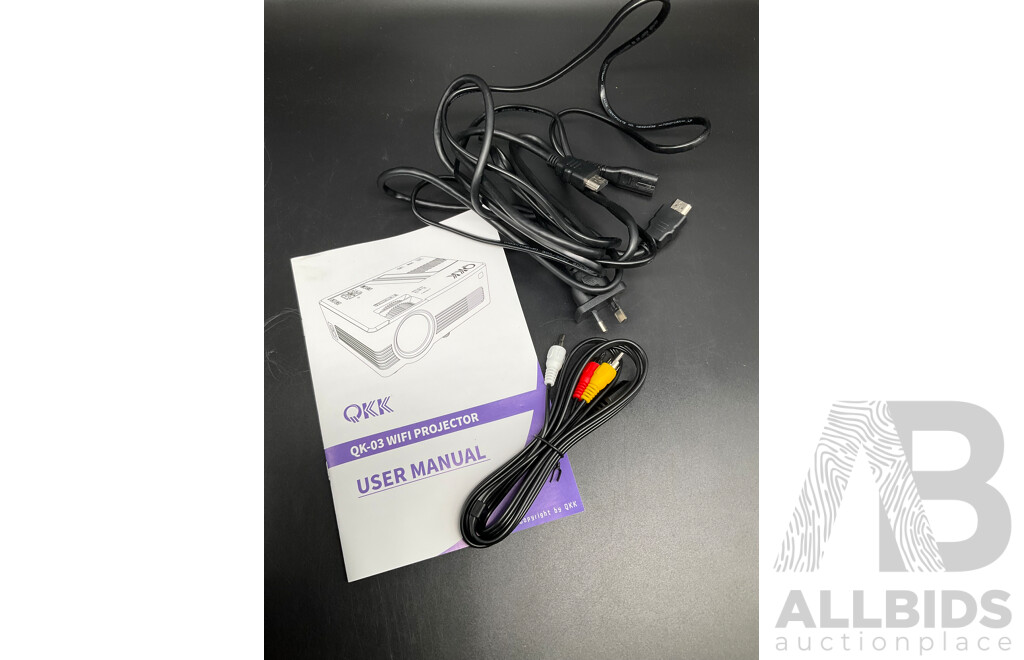 QKK Mini Projector (QK03)