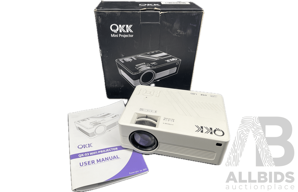 QKK Mini Projector (QK03)