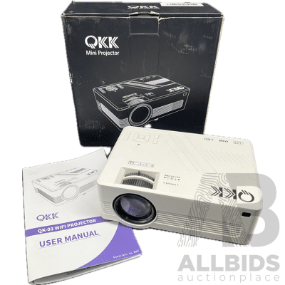 QKK Mini Projector (QK03)