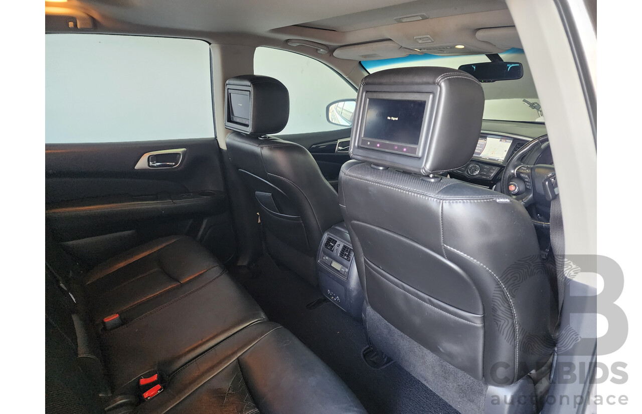 12/2014 Nissan Pathfinder Ti (4x4) R52 4d Wagon Brown 3.5L