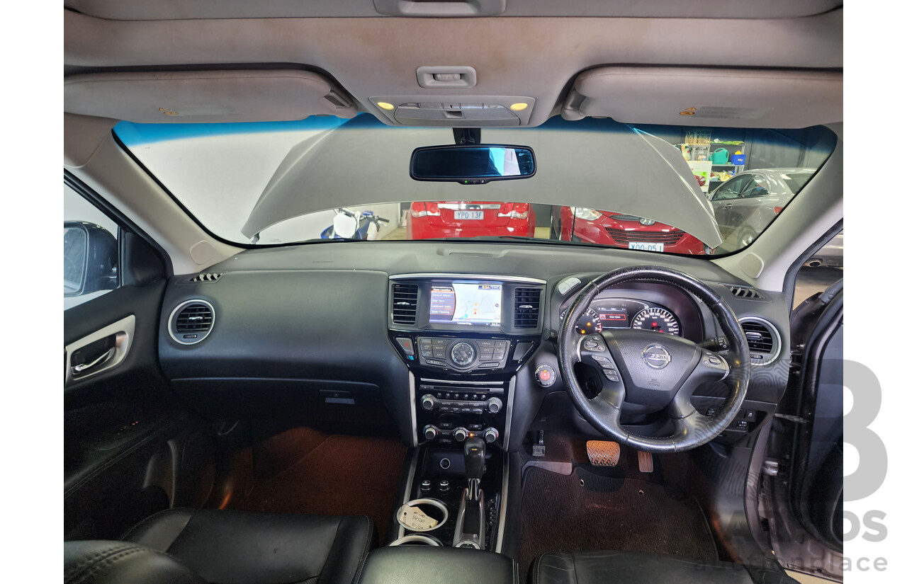 12/2014 Nissan Pathfinder Ti (4x4) R52 4d Wagon Brown 3.5L