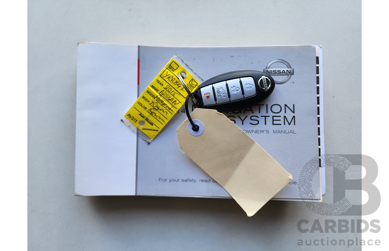 12/2014 Nissan Pathfinder Ti (4x4) R52 4d Wagon Brown 3.5L