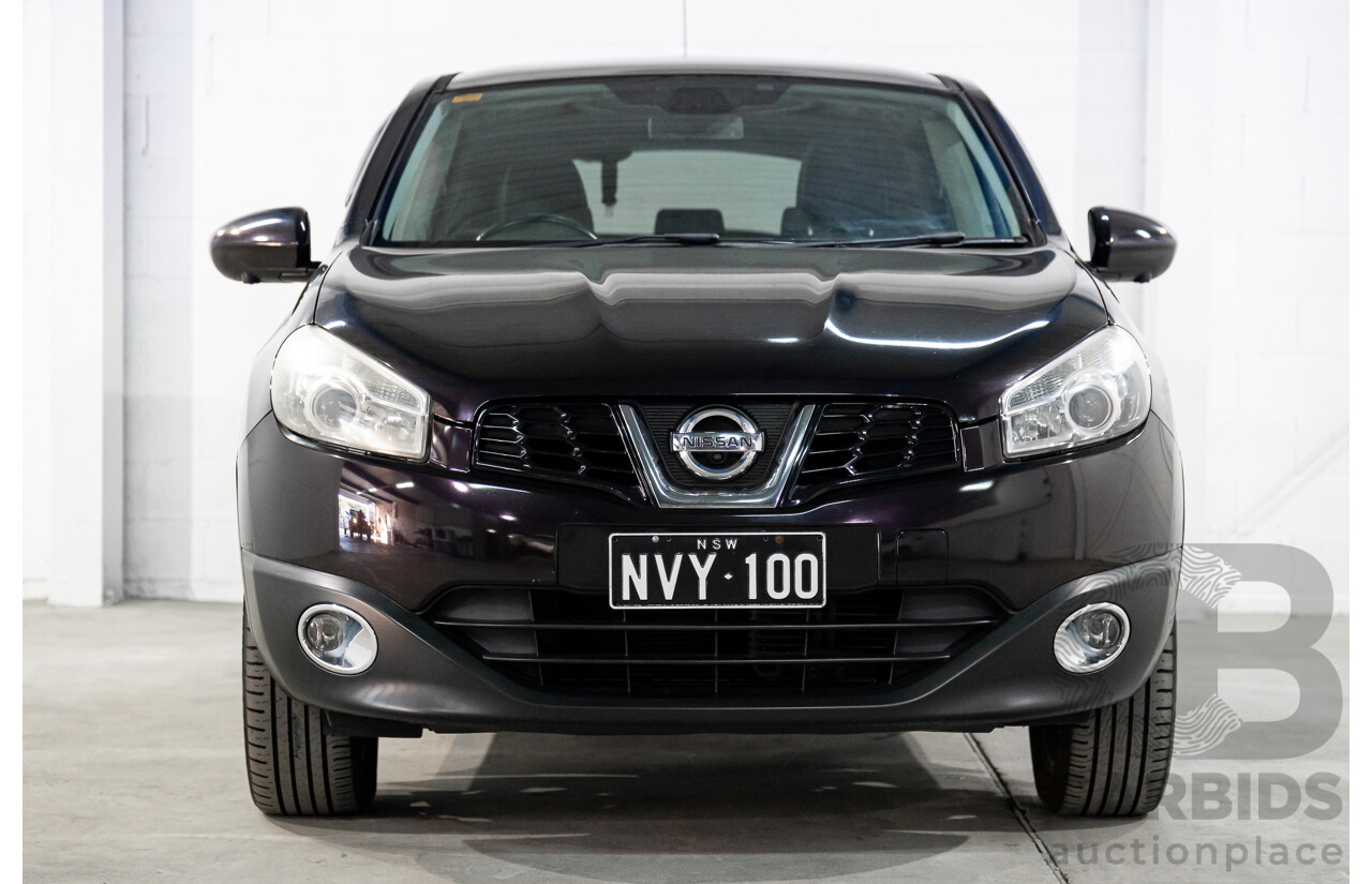 7/2012 Nissan Dualis Ti-L (4x2) J10 Series III 4d Wagon Nightshade Metallic 2.0L