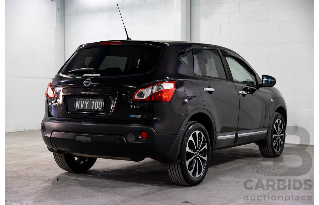 7/2012 Nissan Dualis Ti-L (4x2) J10 Series III 4d Wagon Nightshade Metallic 2.0L