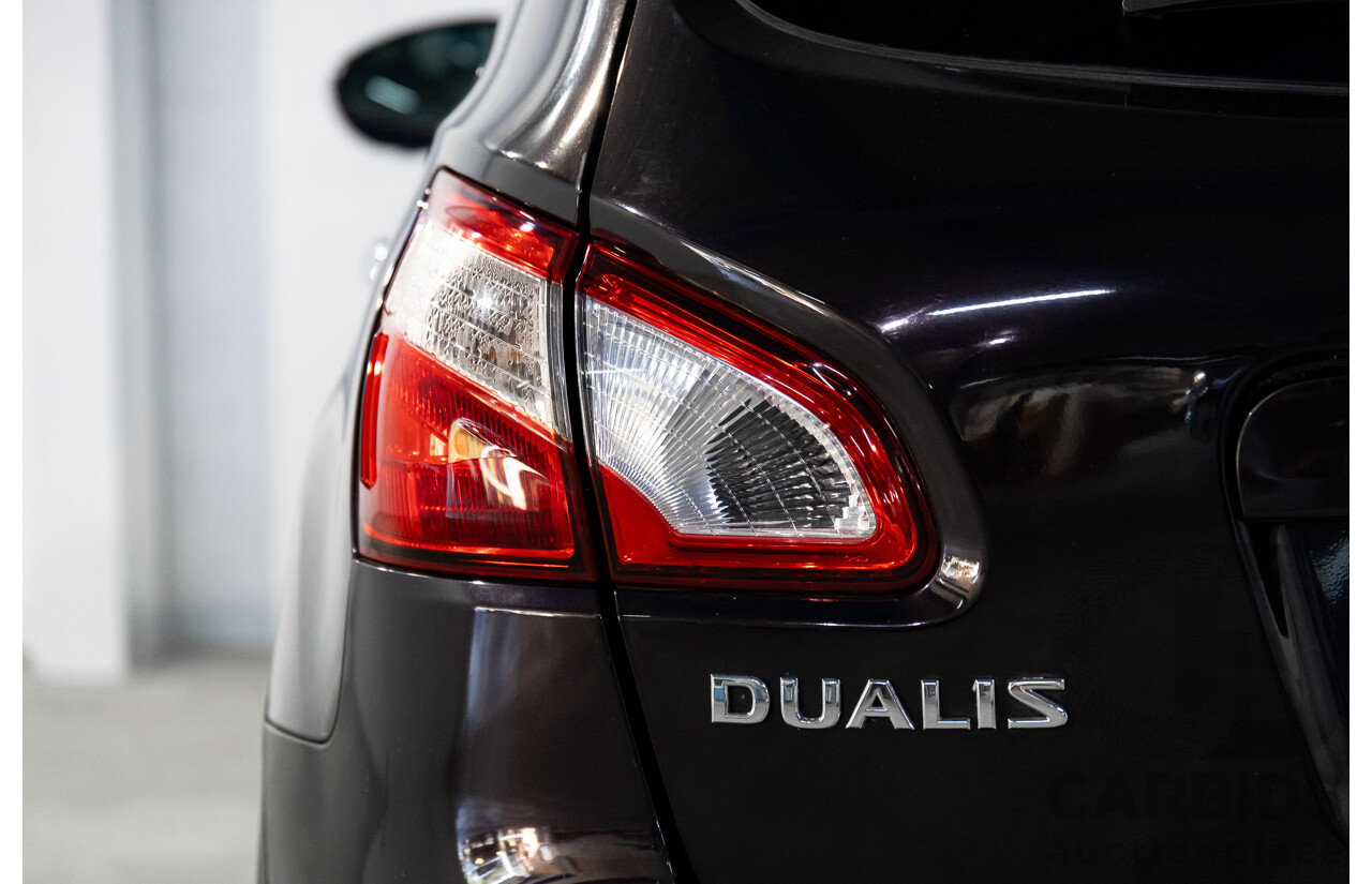7/2012 Nissan Dualis Ti-L (4x2) J10 Series III 4d Wagon Nightshade Metallic 2.0L