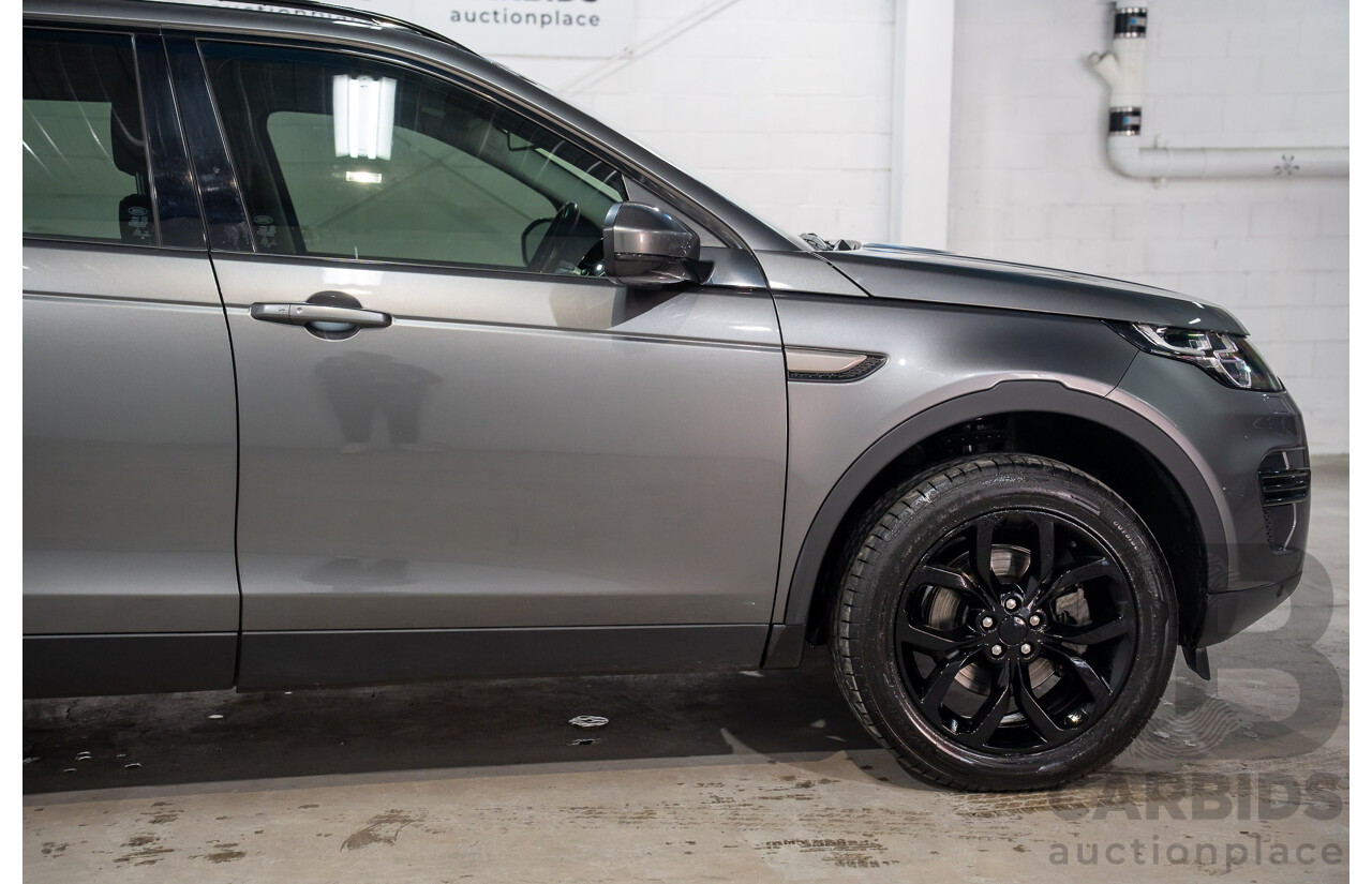 06/2017 Land Rover Discovery Sport TD4 150 SE (AWD) LC MY17 4d Wagon Ammonite Grey Metallic Turbo Diesel 2.0L - 7 Seater