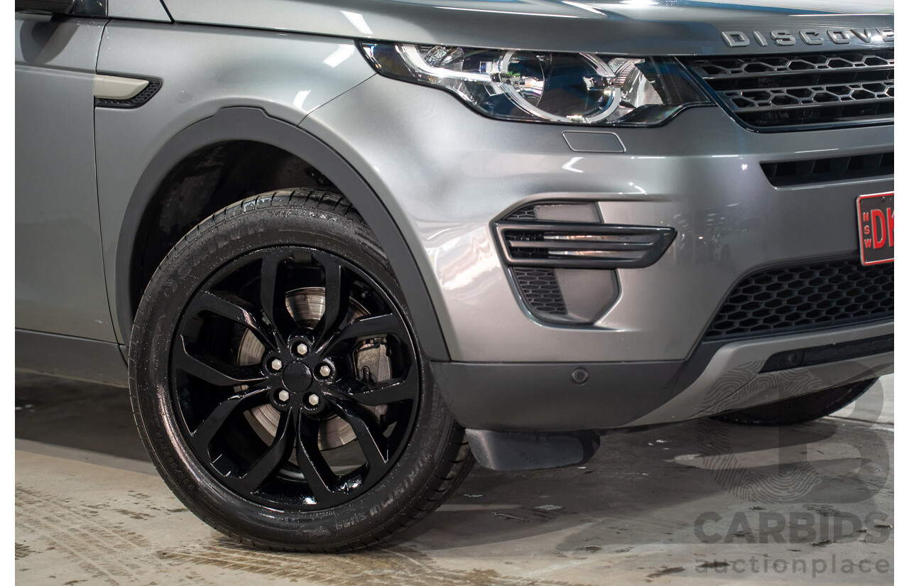 06/2017 Land Rover Discovery Sport TD4 150 SE (AWD) LC MY17 4d Wagon Ammonite Grey Metallic Turbo Diesel 2.0L - 7 Seater