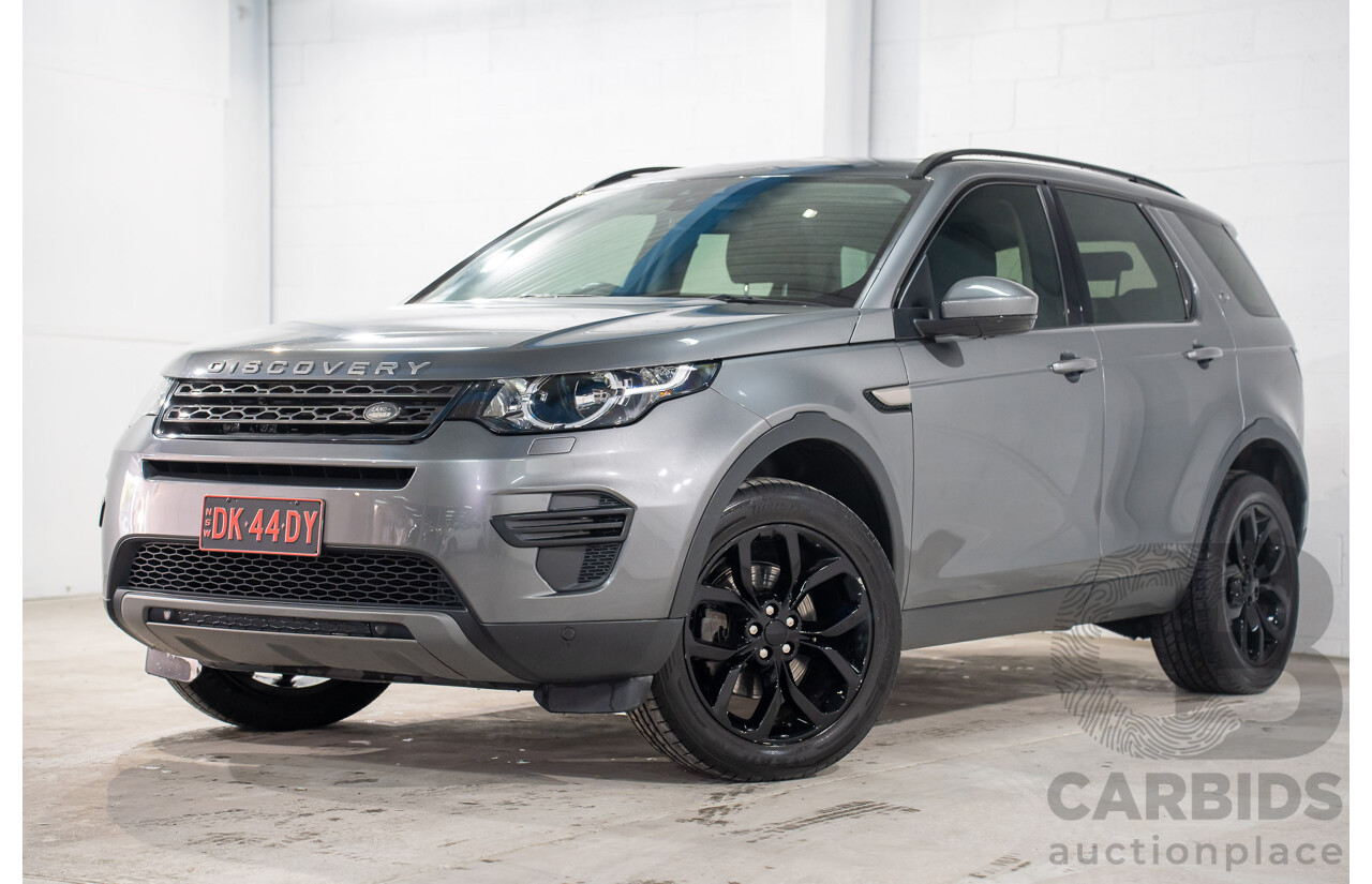 06/2017 Land Rover Discovery Sport TD4 150 SE (AWD) LC MY17 4d Wagon Ammonite Grey Metallic Turbo Diesel 2.0L - 7 Seater