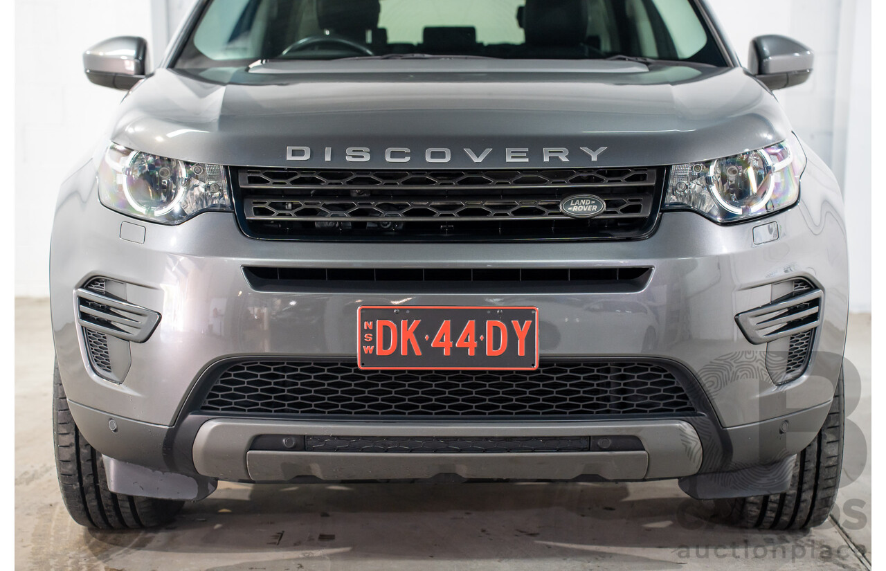 06/2017 Land Rover Discovery Sport TD4 150 SE (AWD) LC MY17 4d Wagon Ammonite Grey Metallic Turbo Diesel 2.0L - 7 Seater