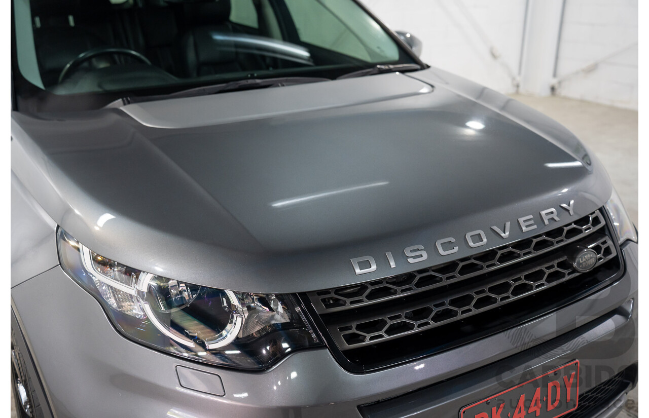 06/2017 Land Rover Discovery Sport TD4 150 SE (AWD) LC MY17 4d Wagon Ammonite Grey Metallic Turbo Diesel 2.0L - 7 Seater