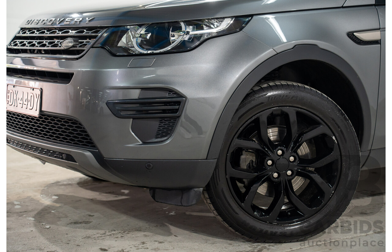 06/2017 Land Rover Discovery Sport TD4 150 SE (AWD) LC MY17 4d Wagon Ammonite Grey Metallic Turbo Diesel 2.0L - 7 Seater