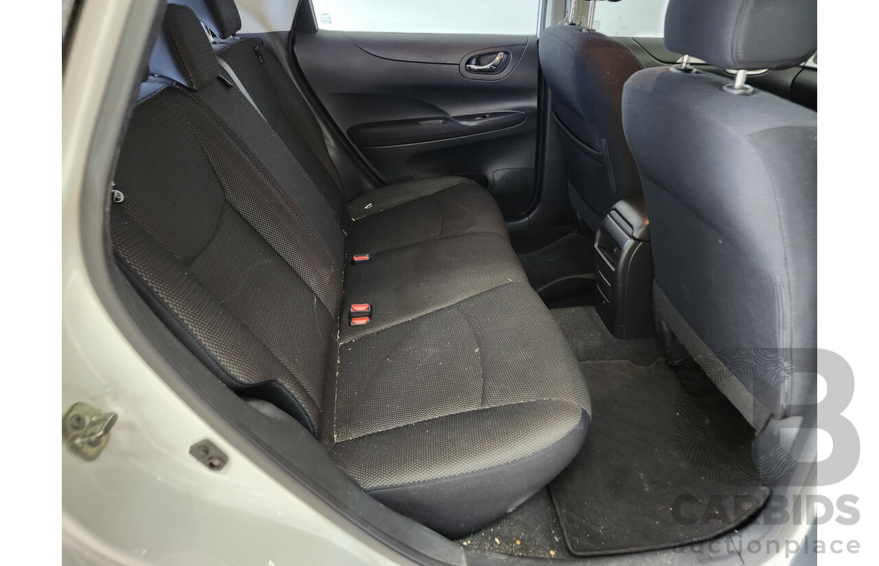 6/2013 Nissan Pulsar ST C12 5d Hatchback White 1.8L