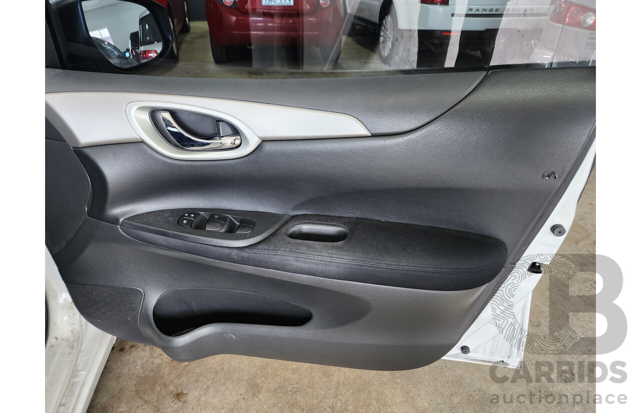 6/2013 Nissan Pulsar ST C12 5d Hatchback White 1.8L