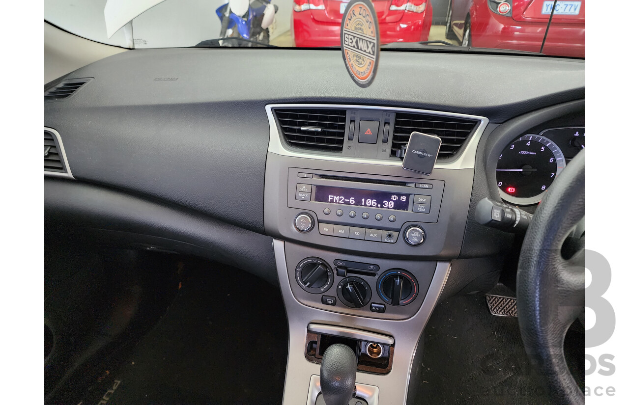 6/2013 Nissan Pulsar ST C12 5d Hatchback White 1.8L