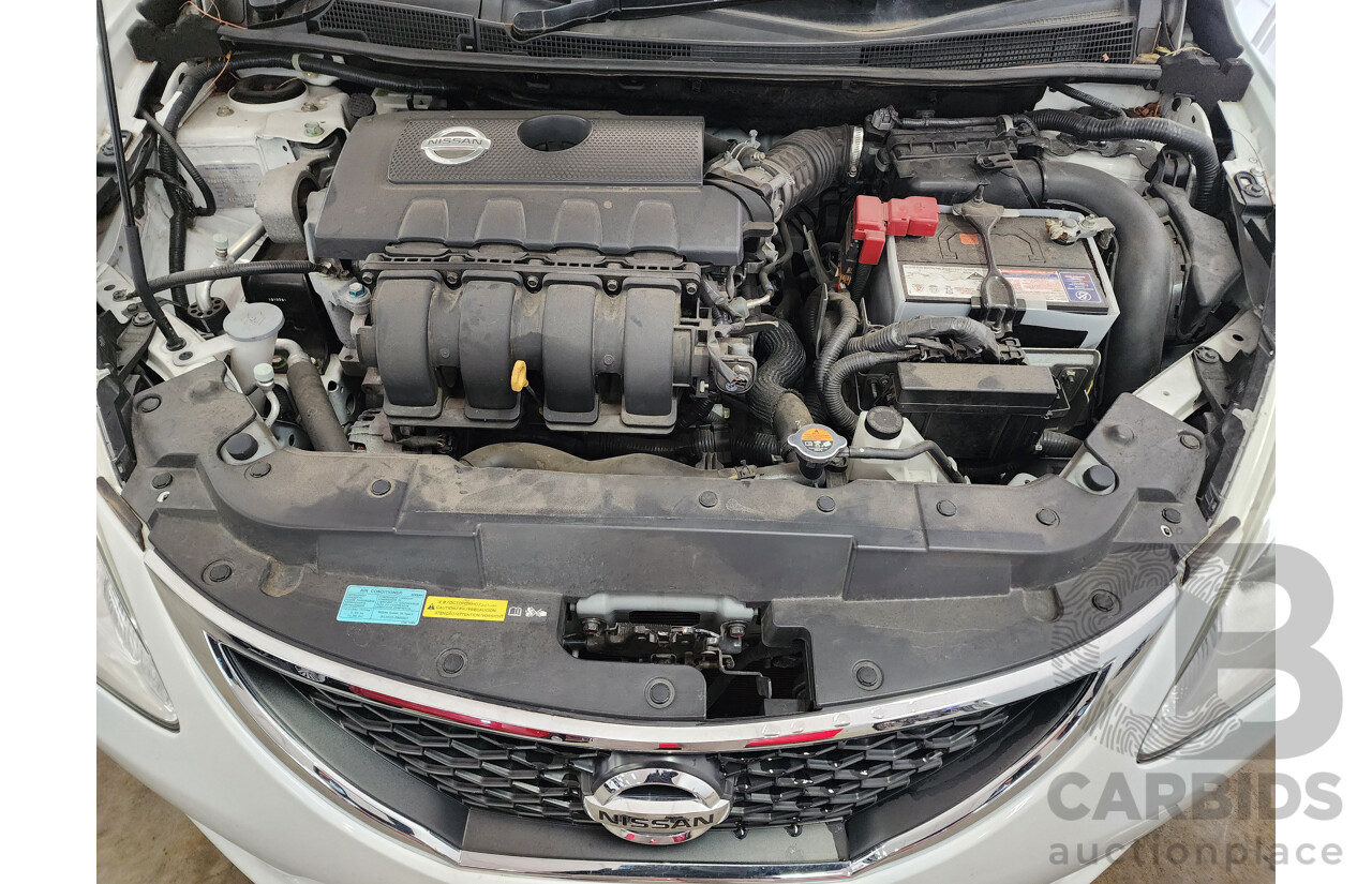 6/2013 Nissan Pulsar ST C12 5d Hatchback White 1.8L