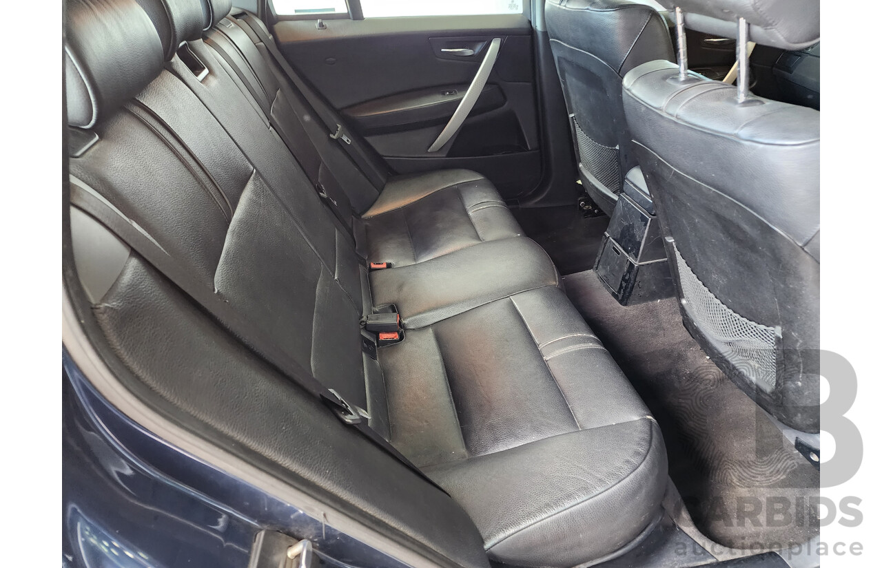 10/2005 Bmw X3 3.0i E83 4d Wagon Blue 3.0L