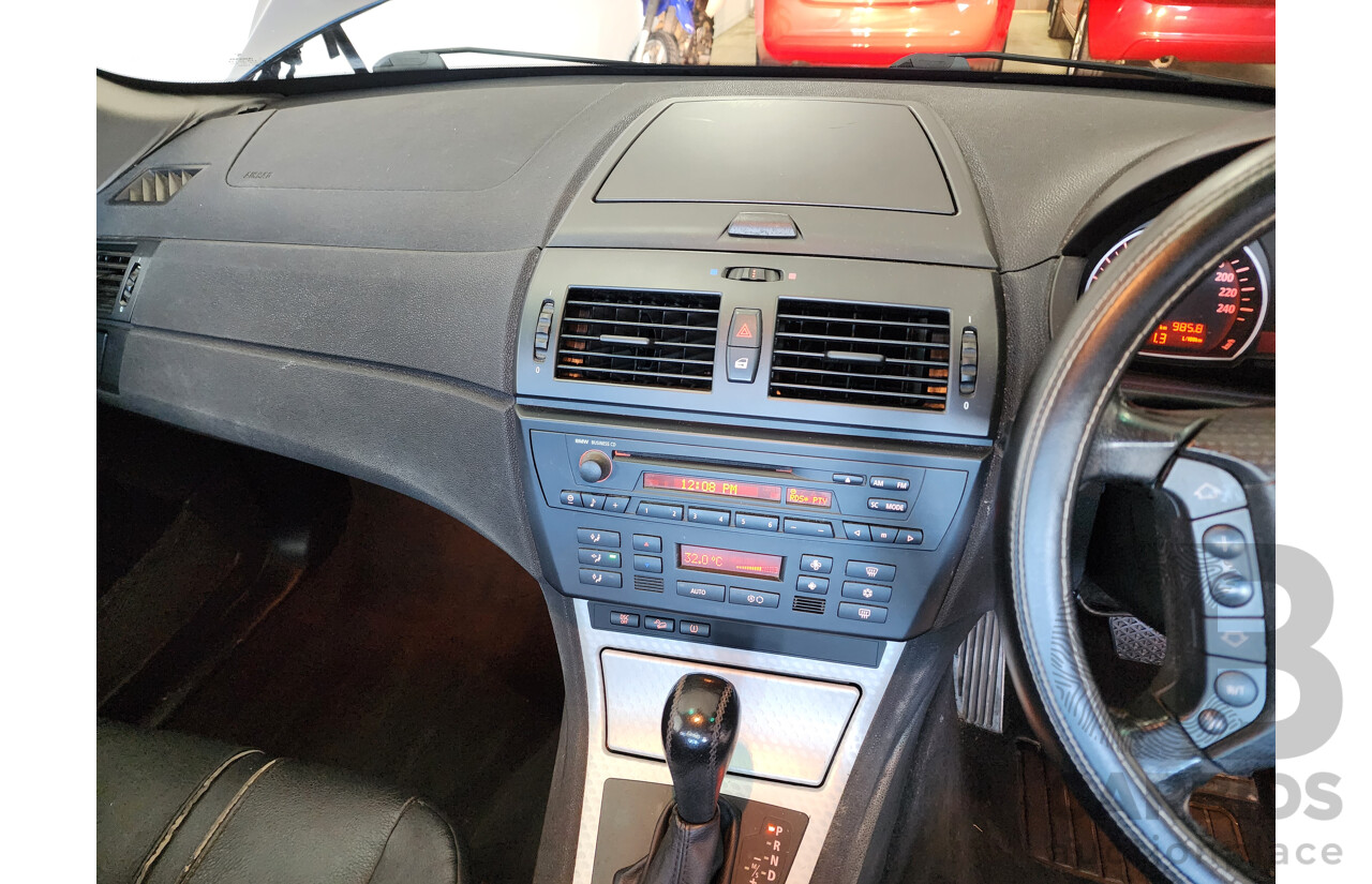 10/2005 Bmw X3 3.0i E83 4d Wagon Blue 3.0L