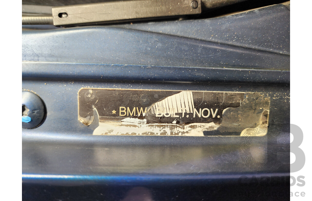 10/2005 Bmw X3 3.0i E83 4d Wagon Blue 3.0L